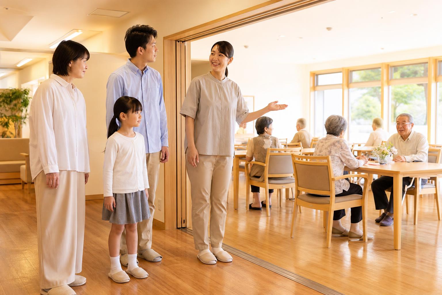 老人ホーム見学で見るべきポイント